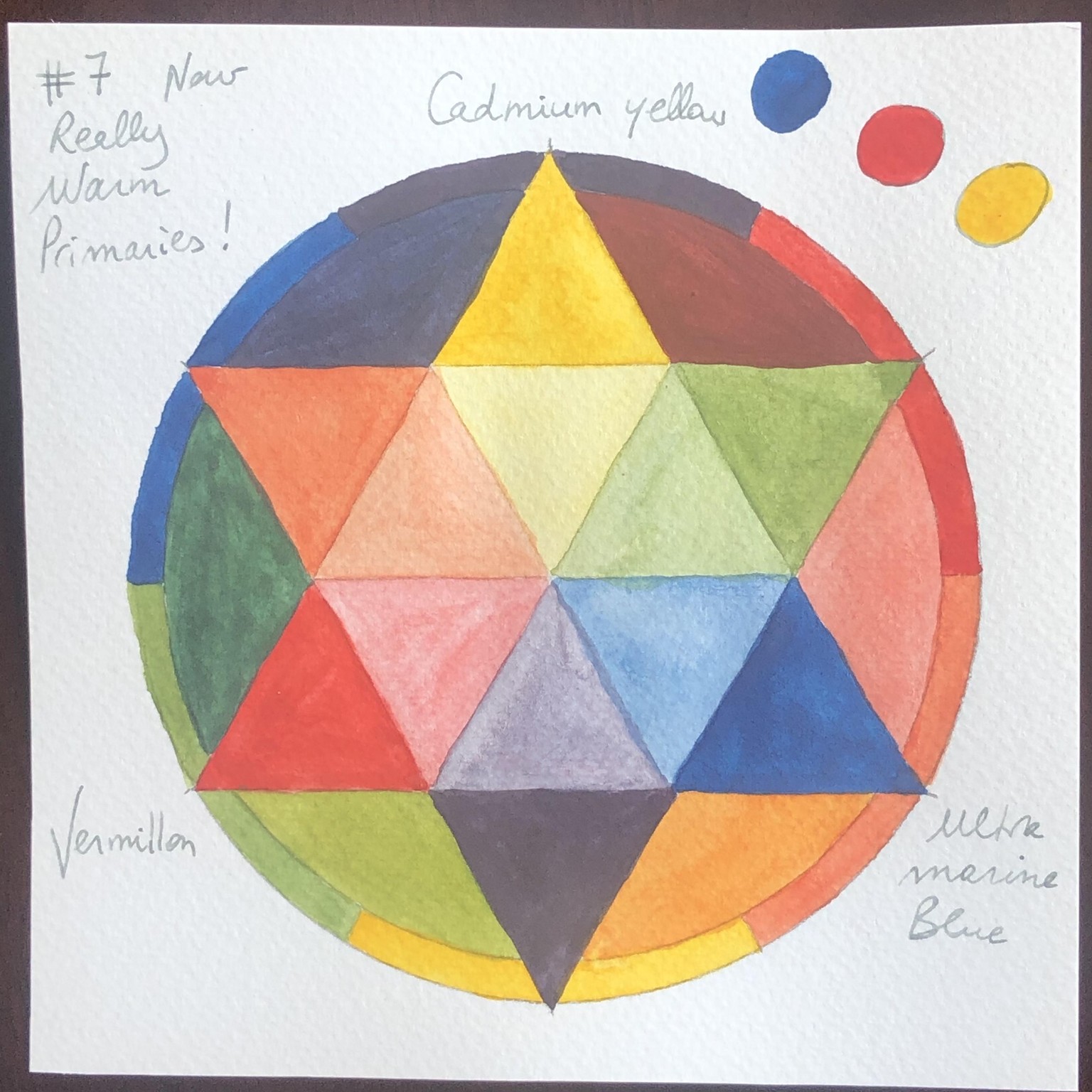 7 Mandalas, 11 Primary Colors to make almost 100 Colors! - image 7 - student project
