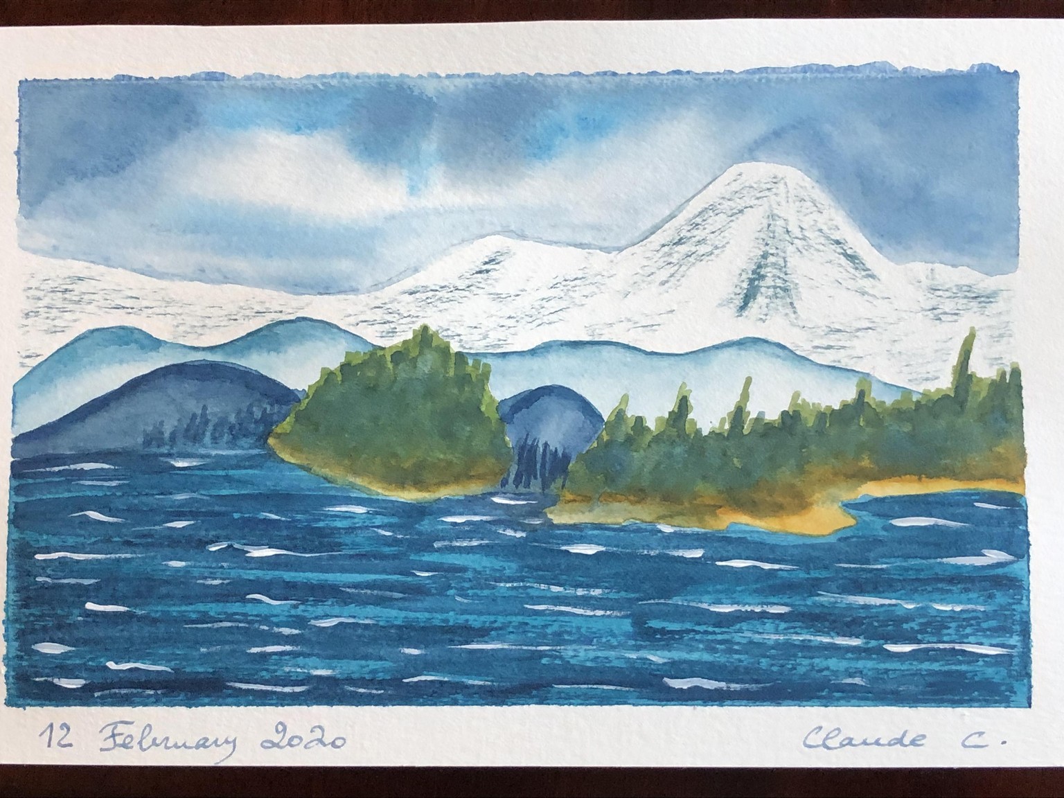 Watercolor Seascapes! - image 3 - student project
