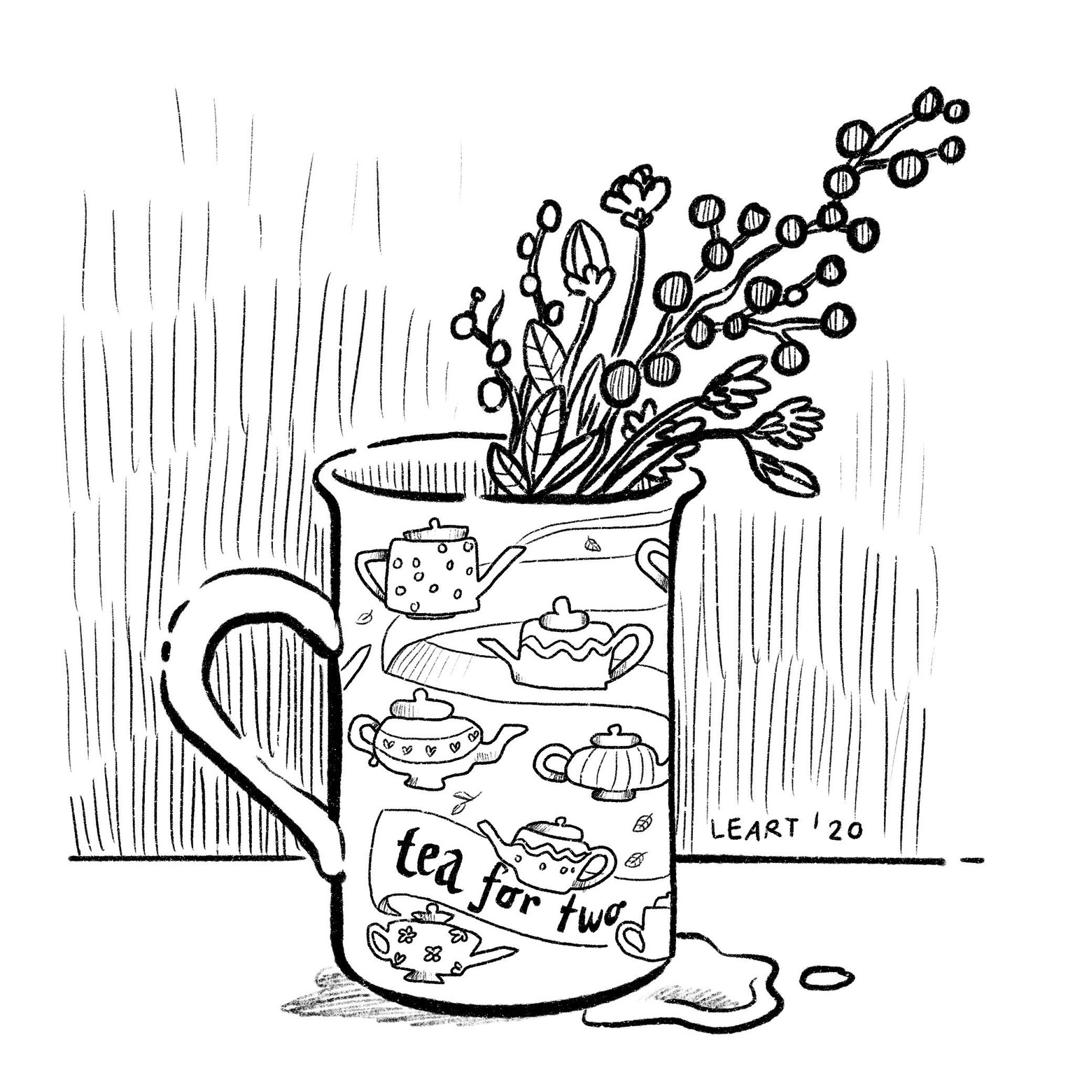 Tea for two - image 1 - student project