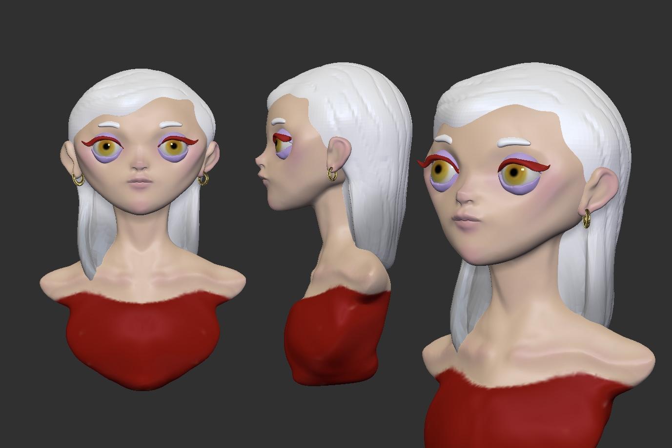 Girl in red - image 1 - student project