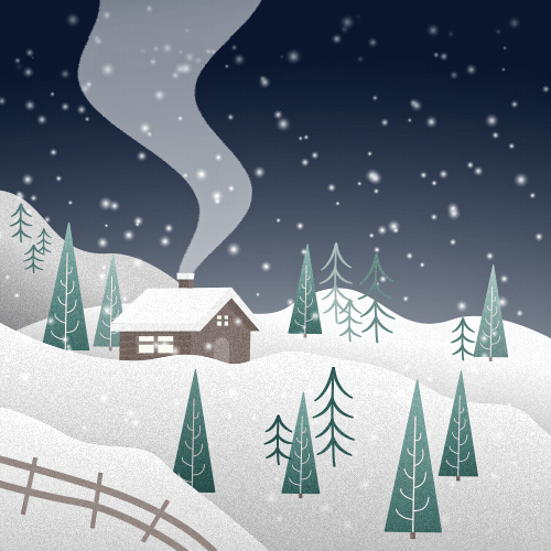 Winter Scene - image 1 - student project