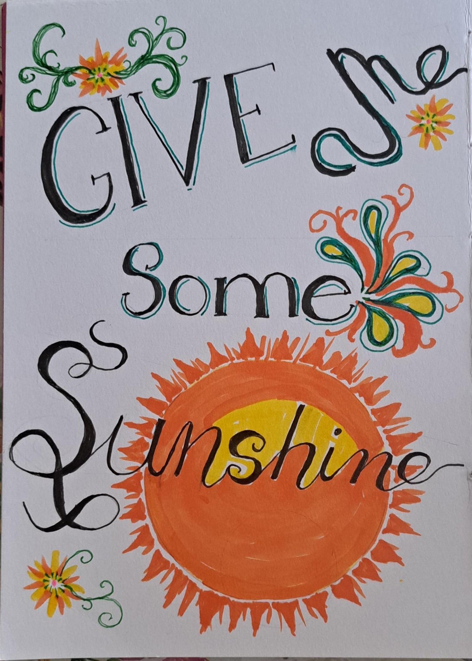 Hand Lettering - image 1 - student project