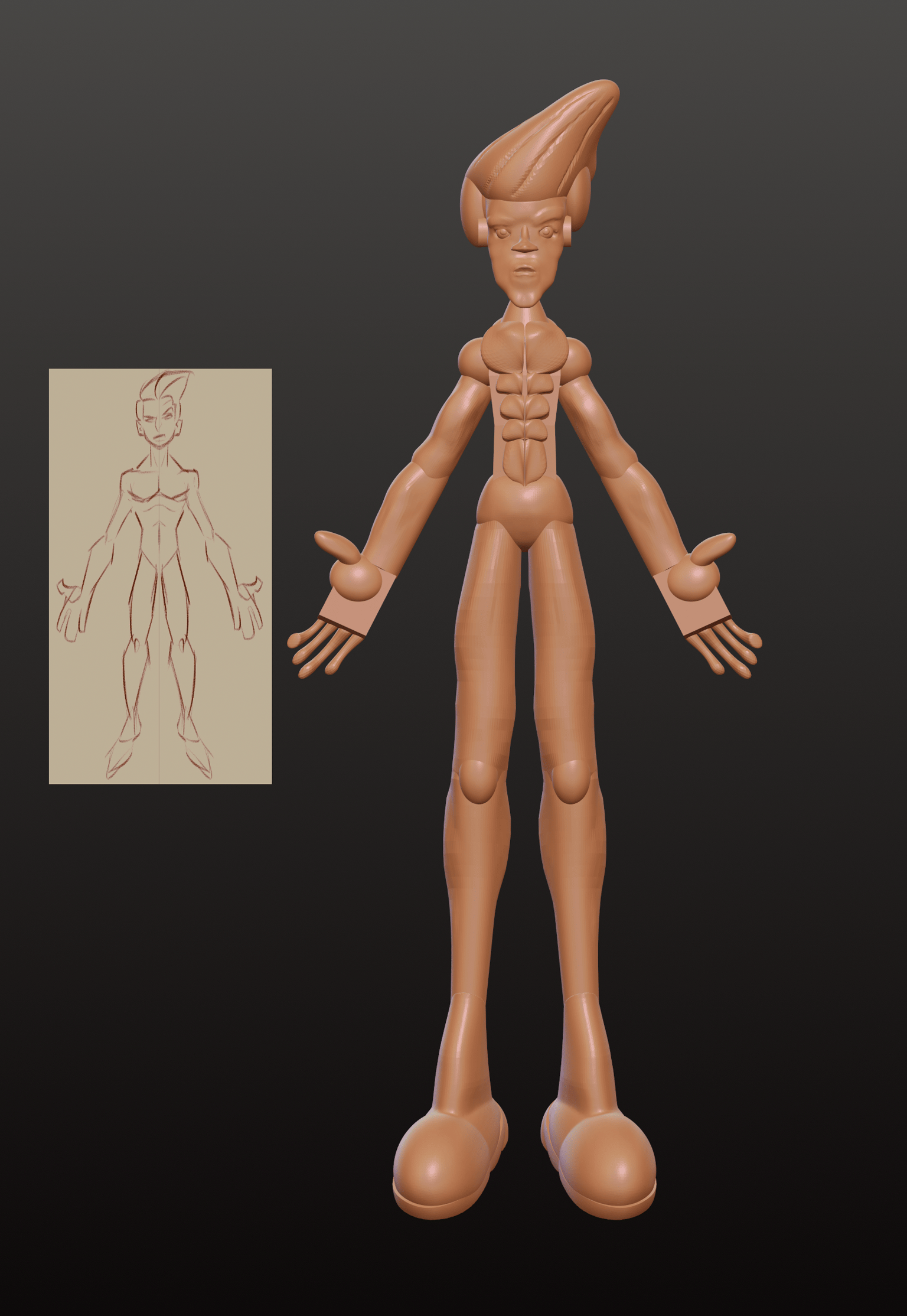 Stylized Anatomy - image 1 - student project
