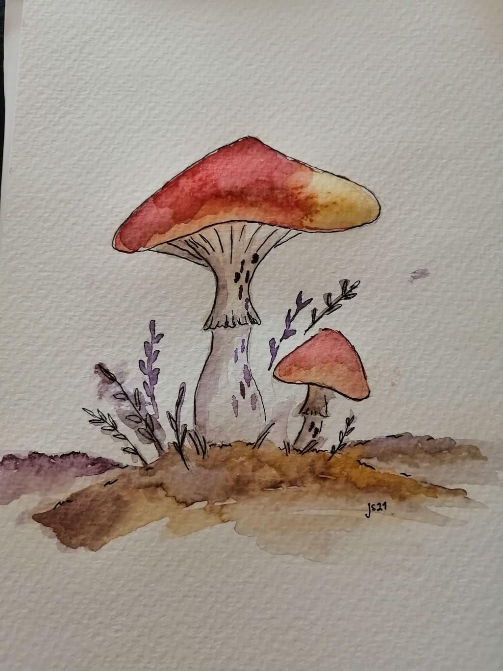 Watercolor Autumn Challange - image 3 - student project