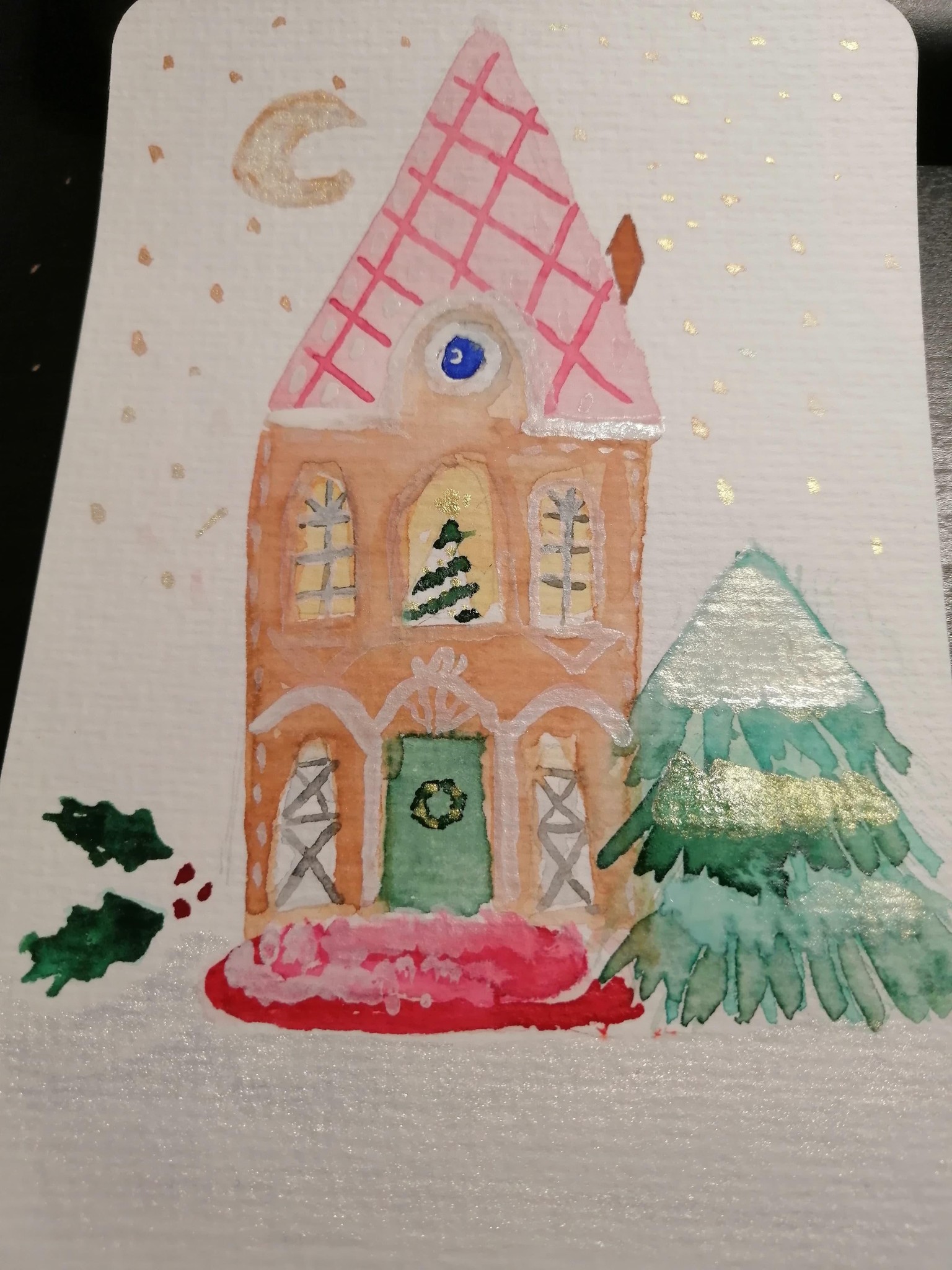 Watercolorchristmas - image 2 - student project