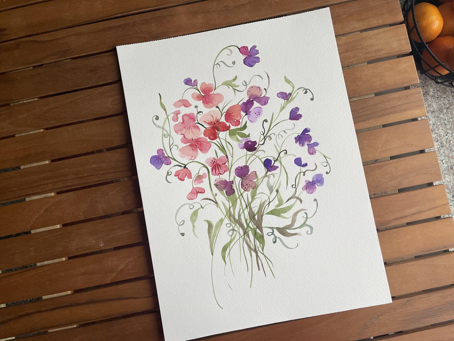 Sweet peas - image 1 - student project