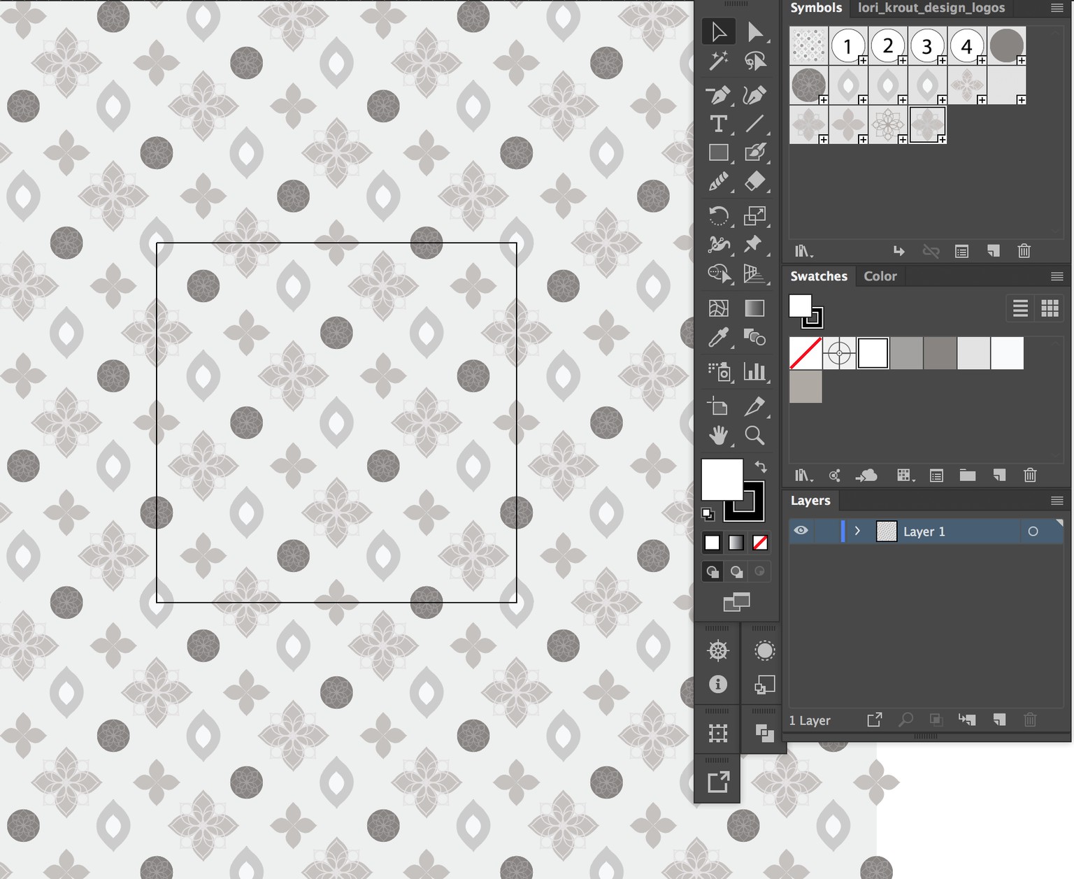 Half Drop Geometrics - image 1 - student project