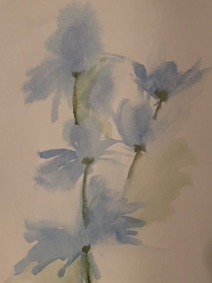 Watercolor Flowers Exercise  - image 2 - student project