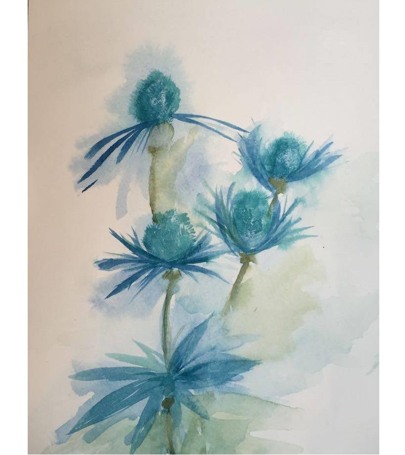 Watercolor Flowers Exercise  - image 3 - student project