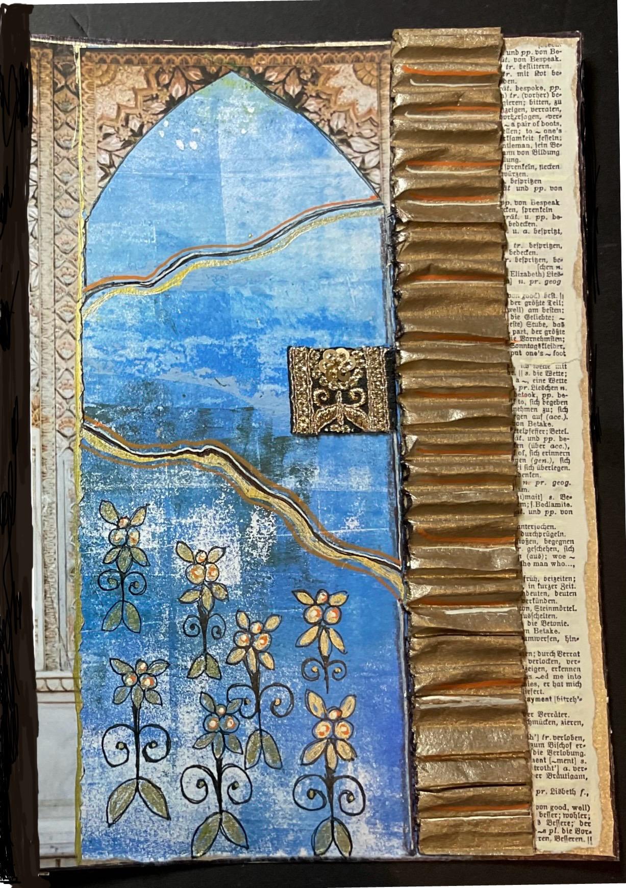 Class: How to create Great Art using Affordable Collage Materials - image 4 - student project