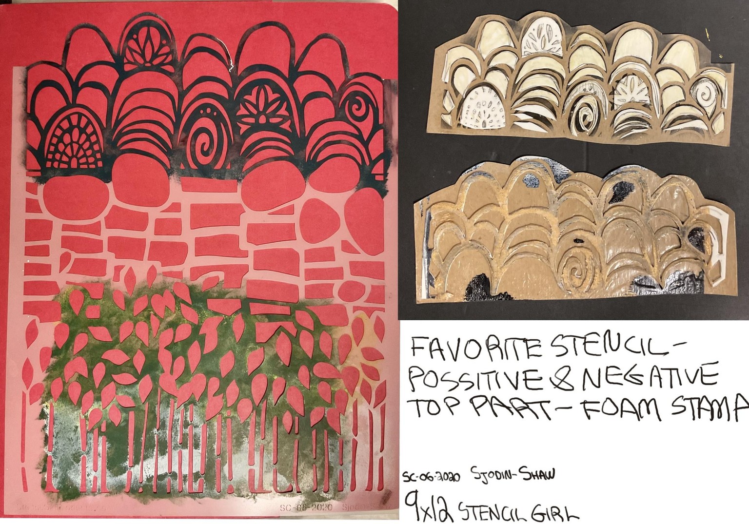 From Craft Foam to Art: Custom Stamp Making for Beginners - image 1 - student project