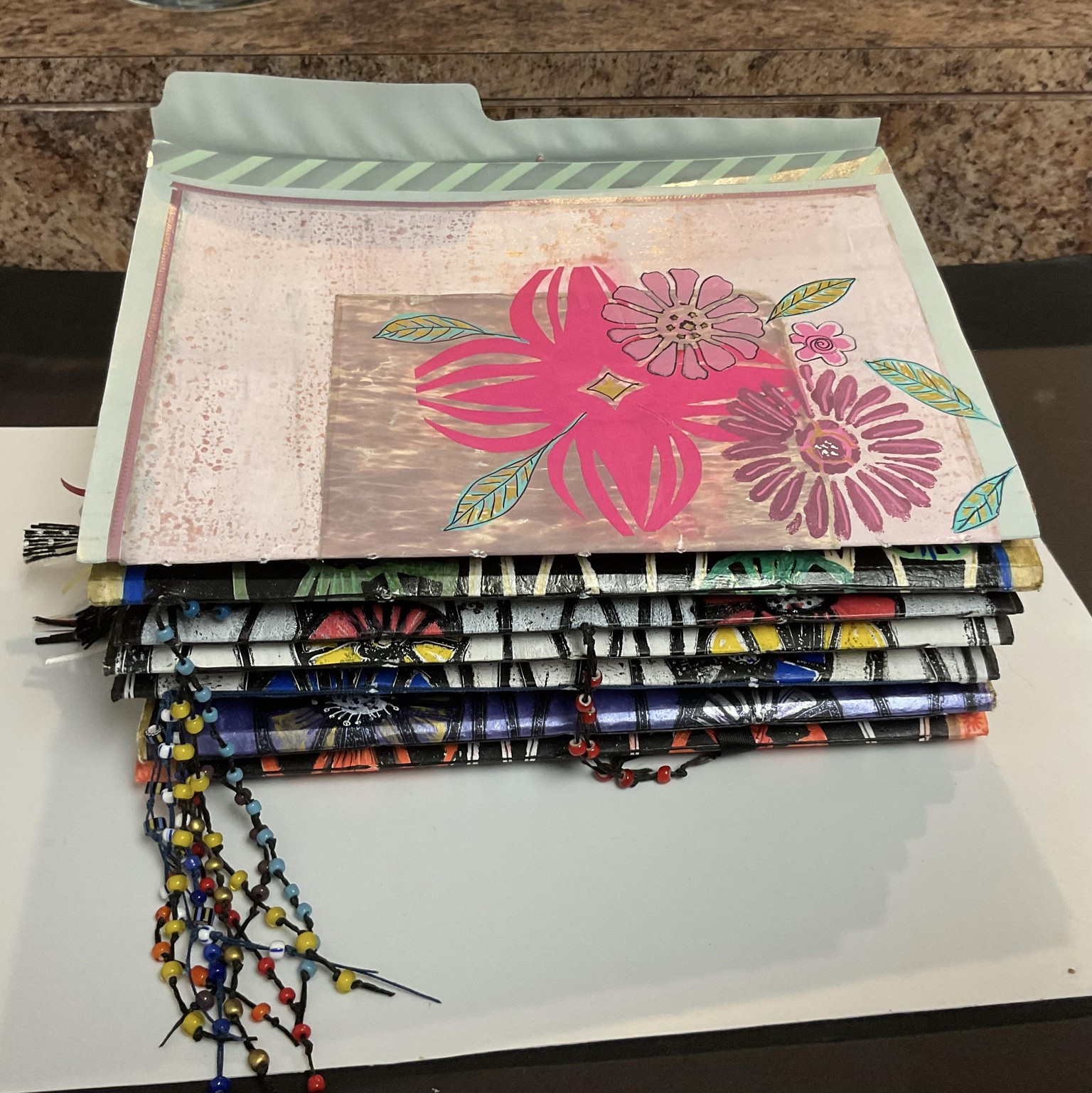 Bound in Creativity: A Mixed Media Journal Project - image 8 - student project