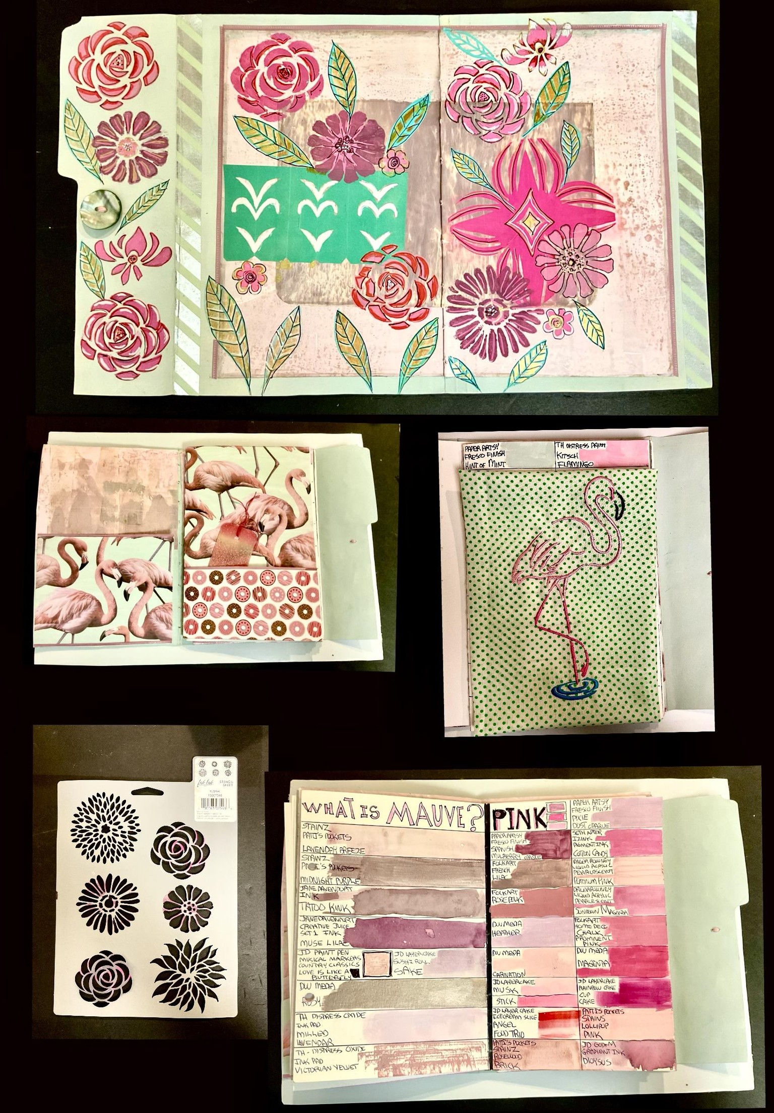 Bound in Creativity: A Mixed Media Journal Project - image 2 - student project
