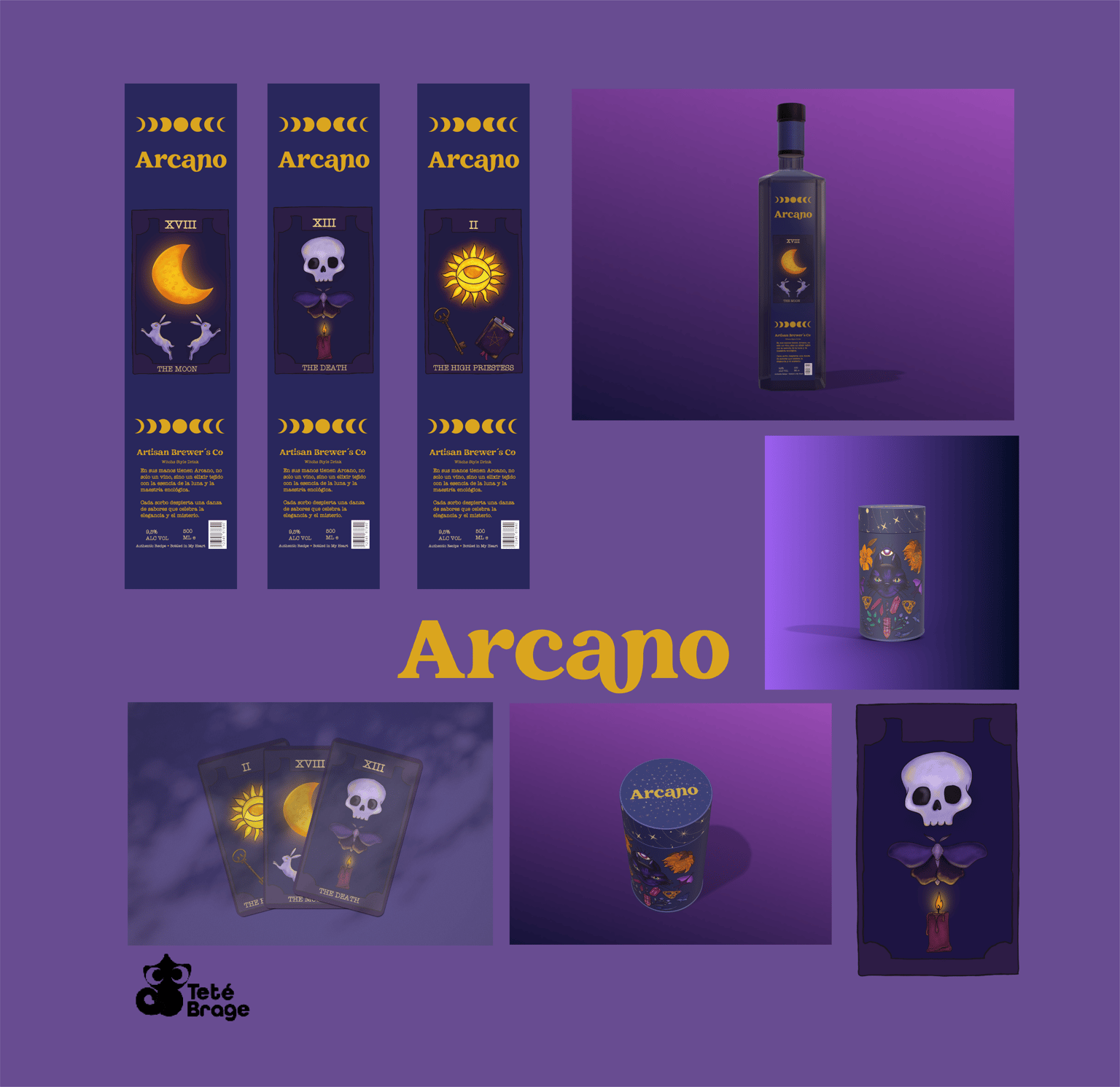 ARCANO: a magical wine & witchs experience - image 2 - student project