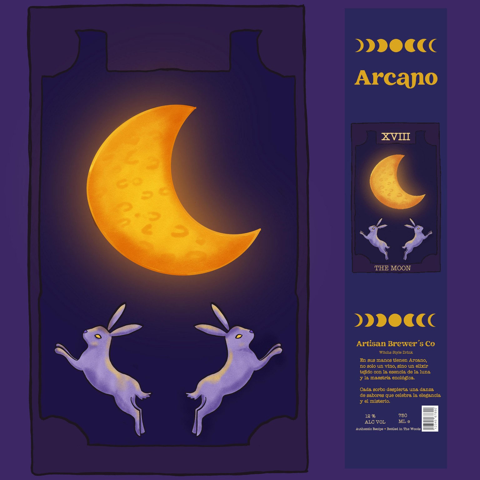 ARCANO: a magical wine & witchs experience - image 3 - student project