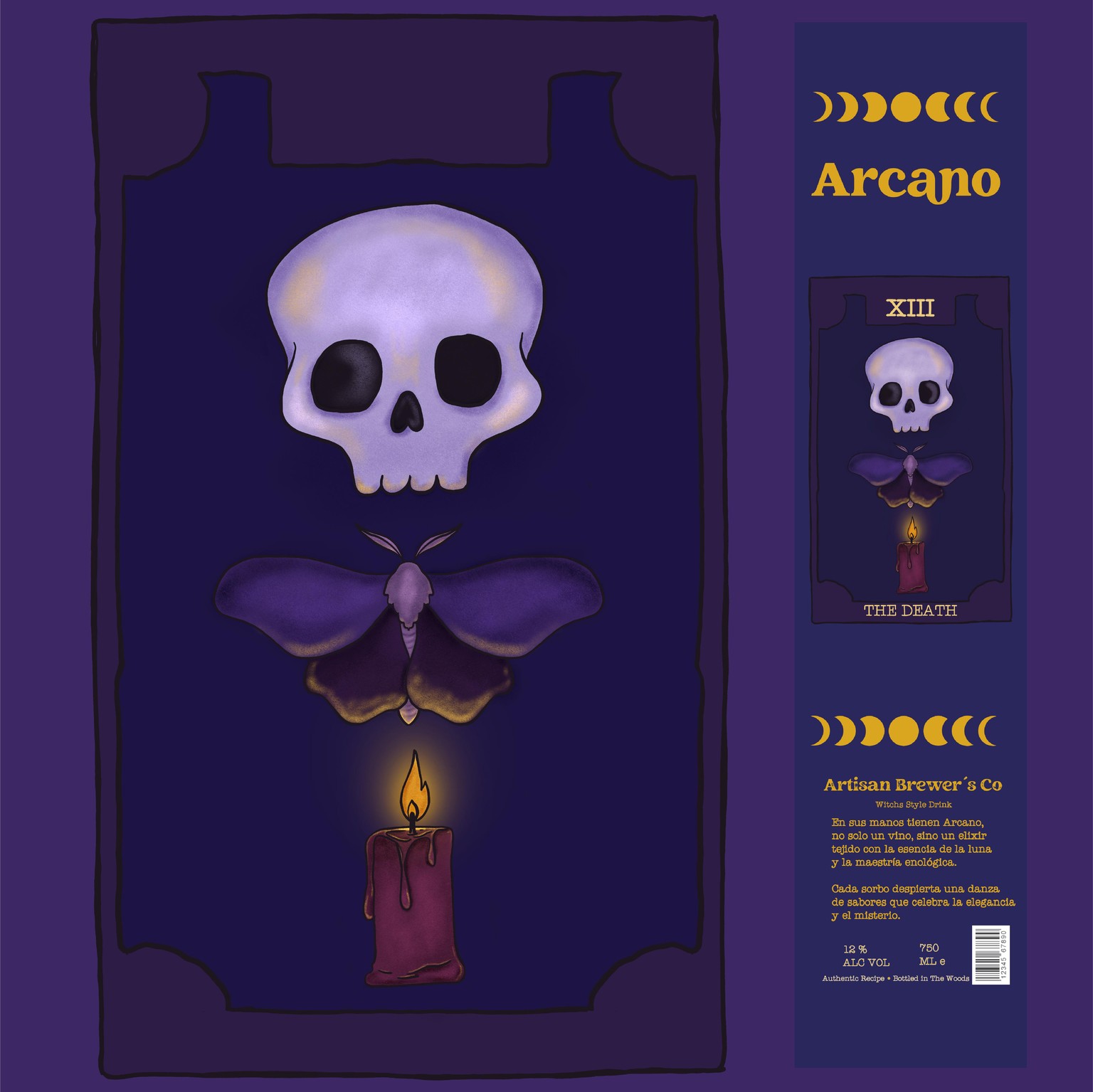 ARCANO: a magical wine & witchs experience - image 4 - student project