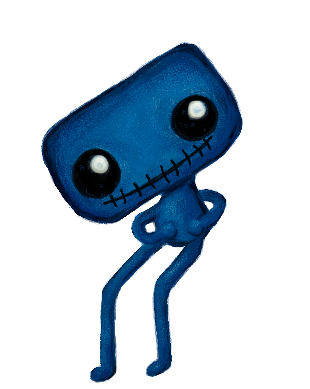 Little Blue Guy - image 1 - student project