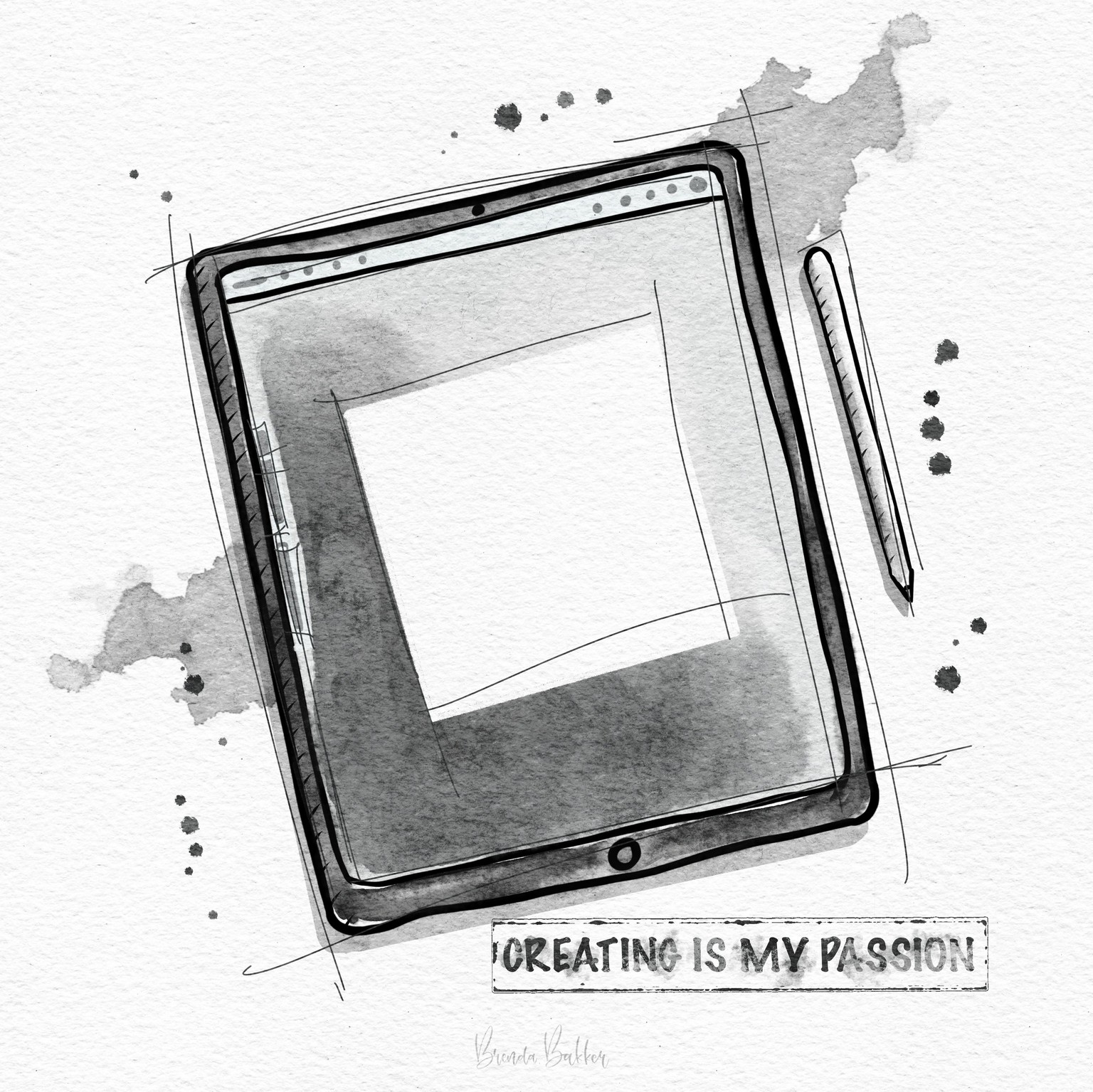 My paintings this style - image 1 - student project