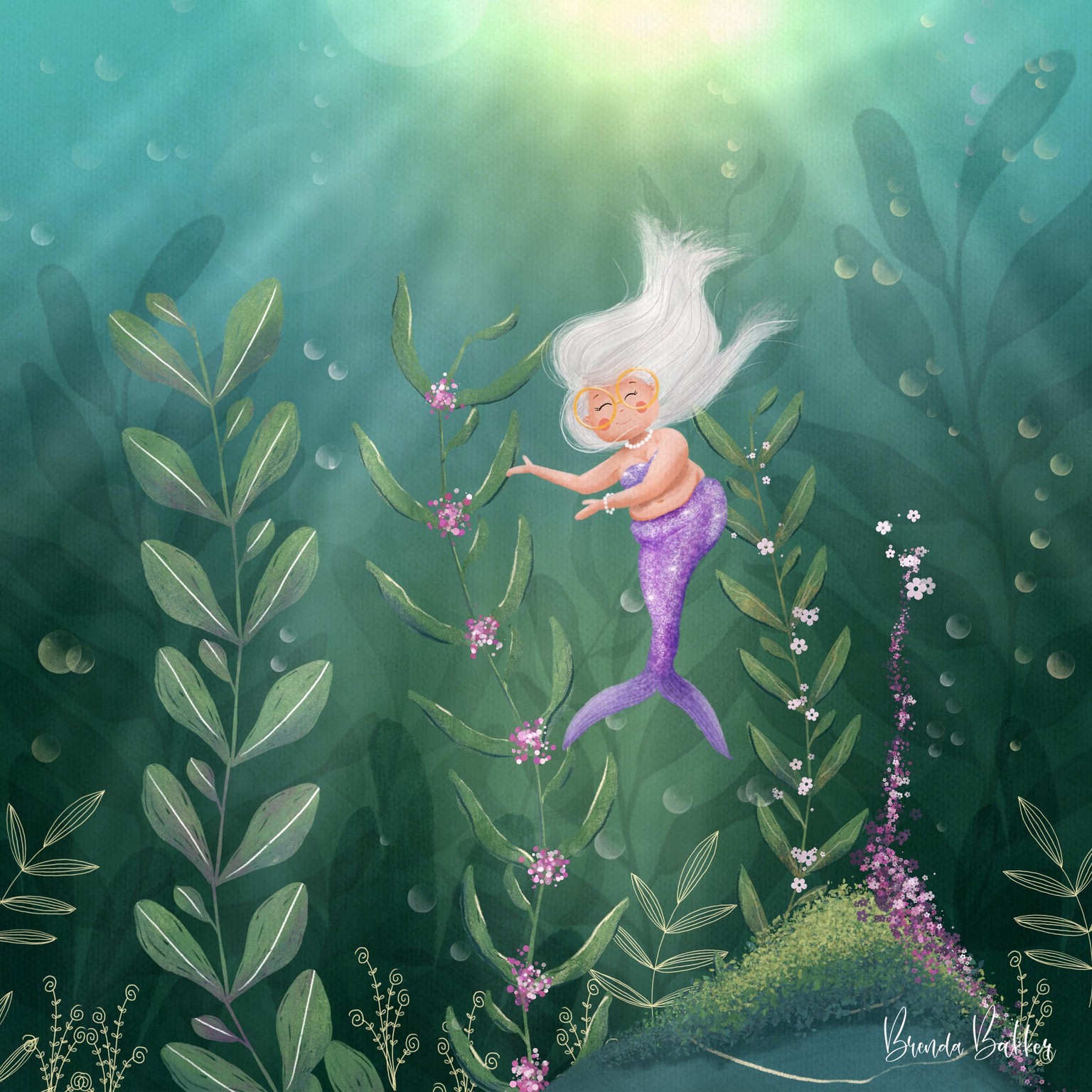 My illustrations with the same techniques and brush set - image 3 - student project