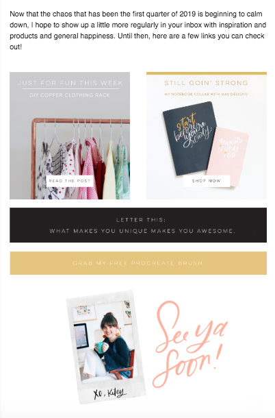 My Cute New Newsletter - image 1 - student project