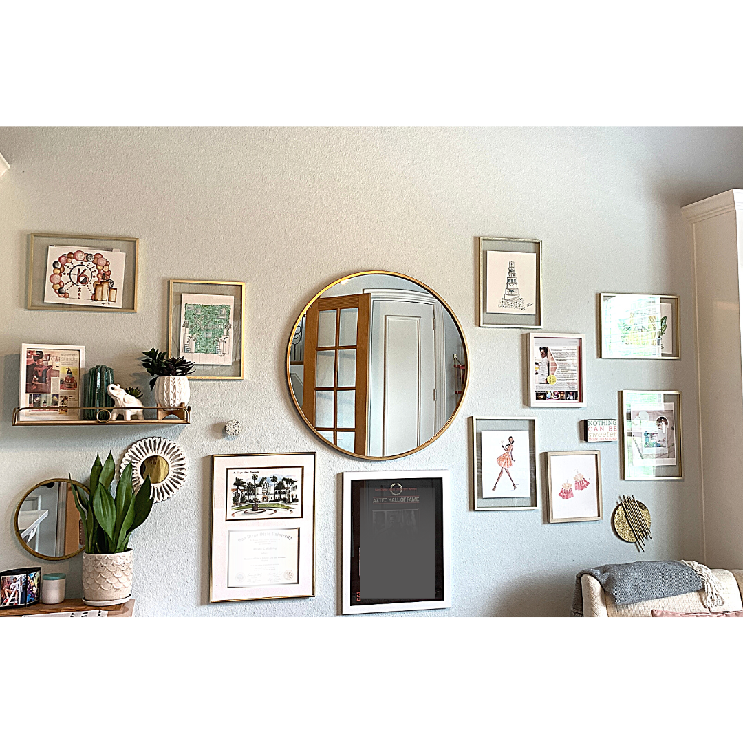 Home Office Gallery Wall - image 1 - student project