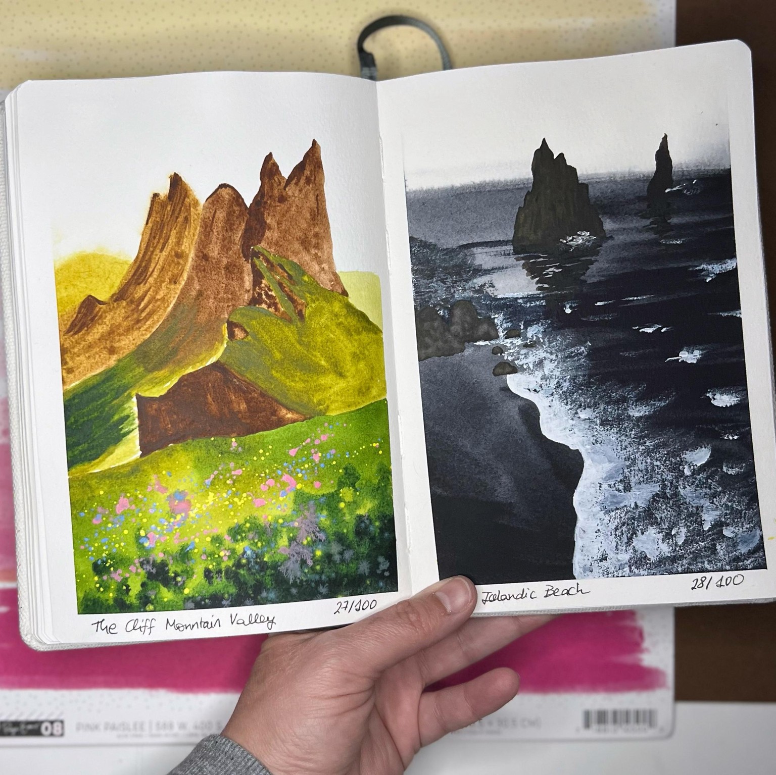 100 Days Watercolor Paradise - image 14 - student project
