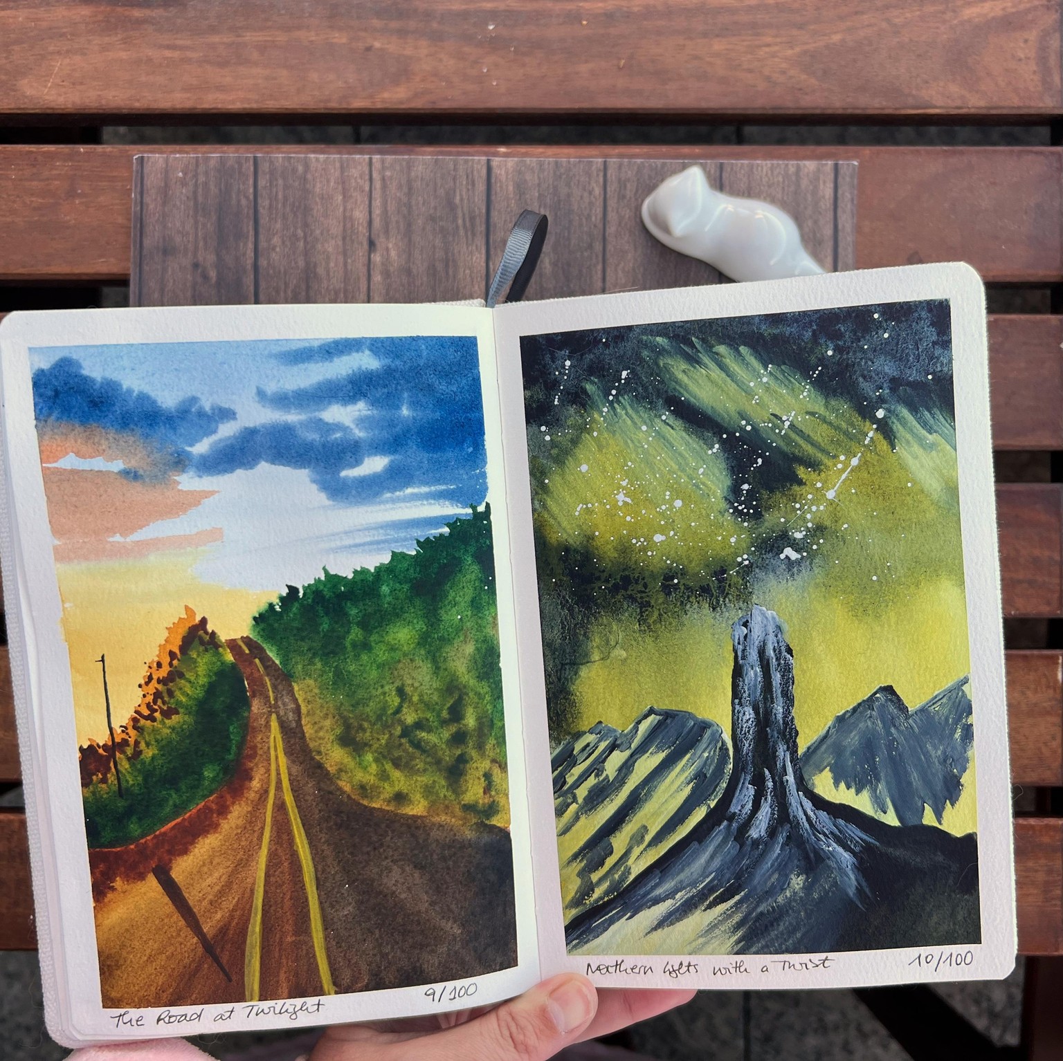 100 Days Watercolor Paradise - image 5 - student project
