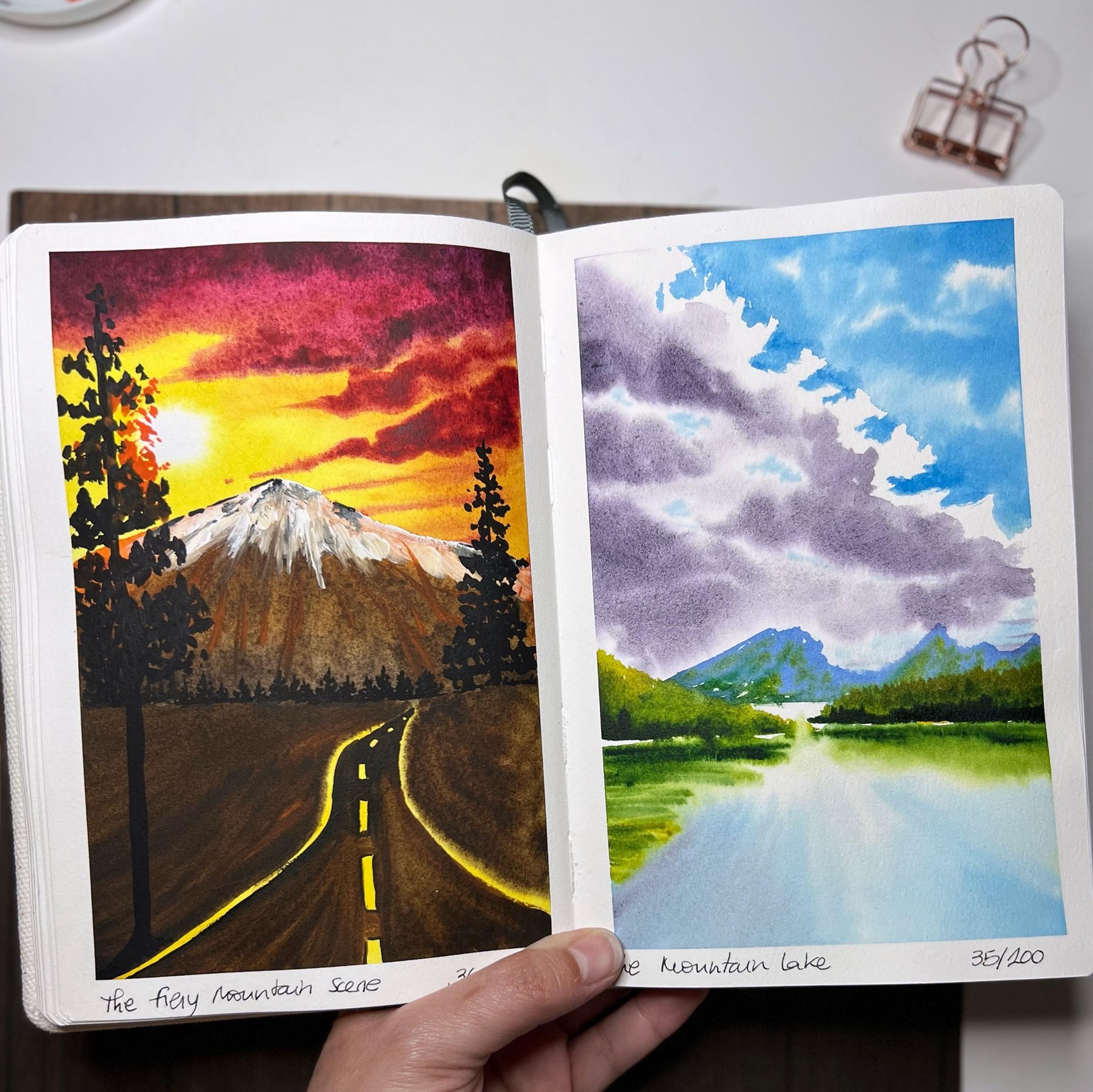 100 Days Watercolor Paradise - image 18 - student project