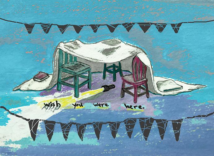 WYWH Blanket Tent Card - image 1 - student project