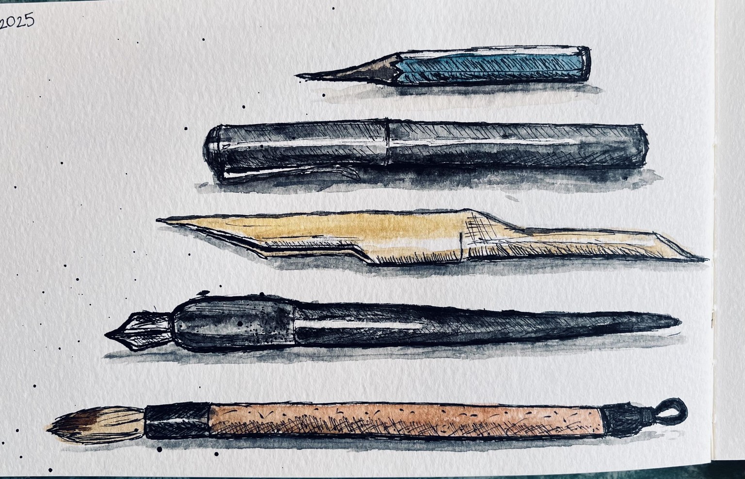 Art Supplies Sketch - image 1 - student project