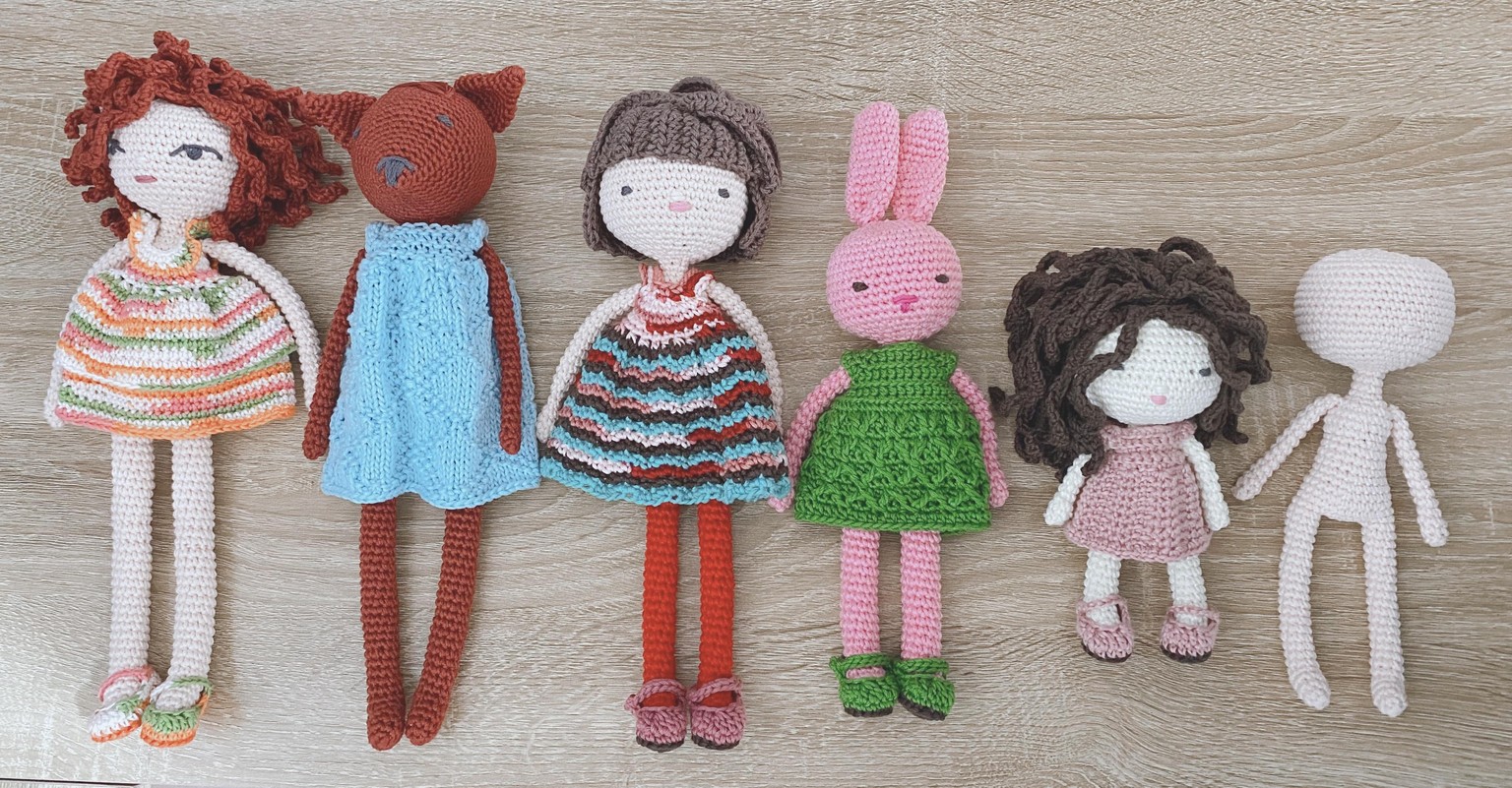 Basic Amigurumi Doll’s Body (from olgamigurumi) - image 1 - student project