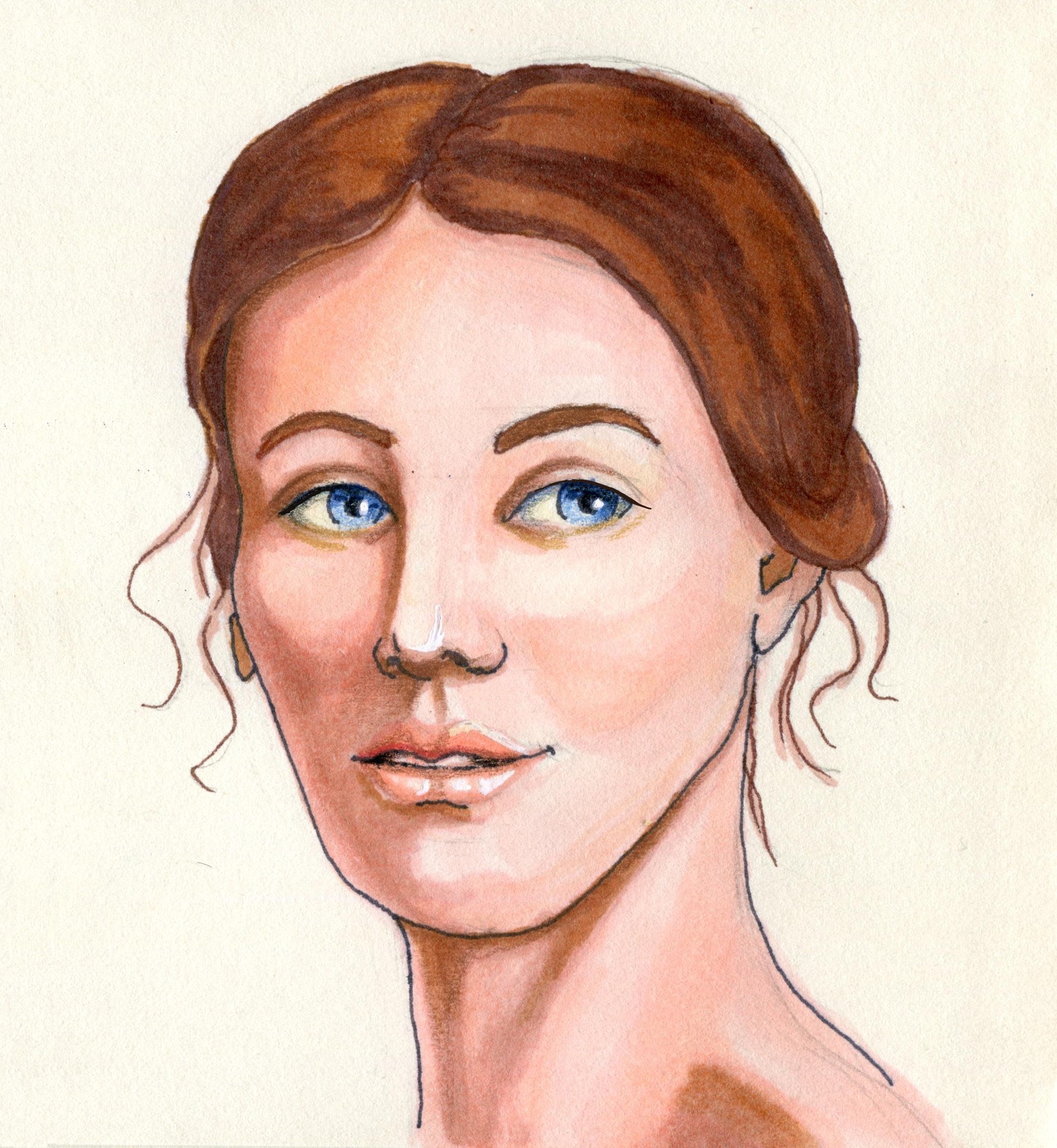 A girl - image 1 - student project