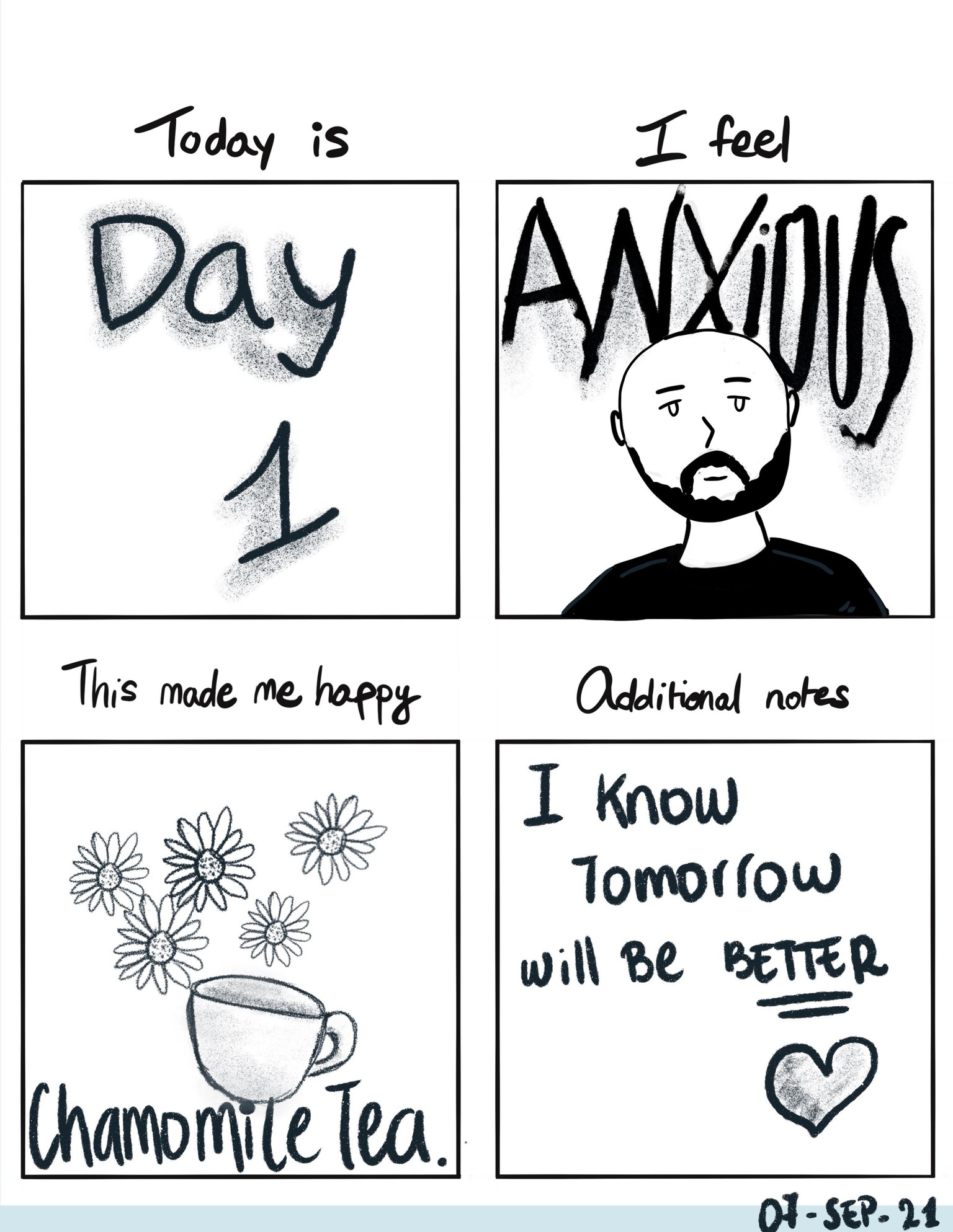 7 Day Gratitude Journal - image 1 - student project