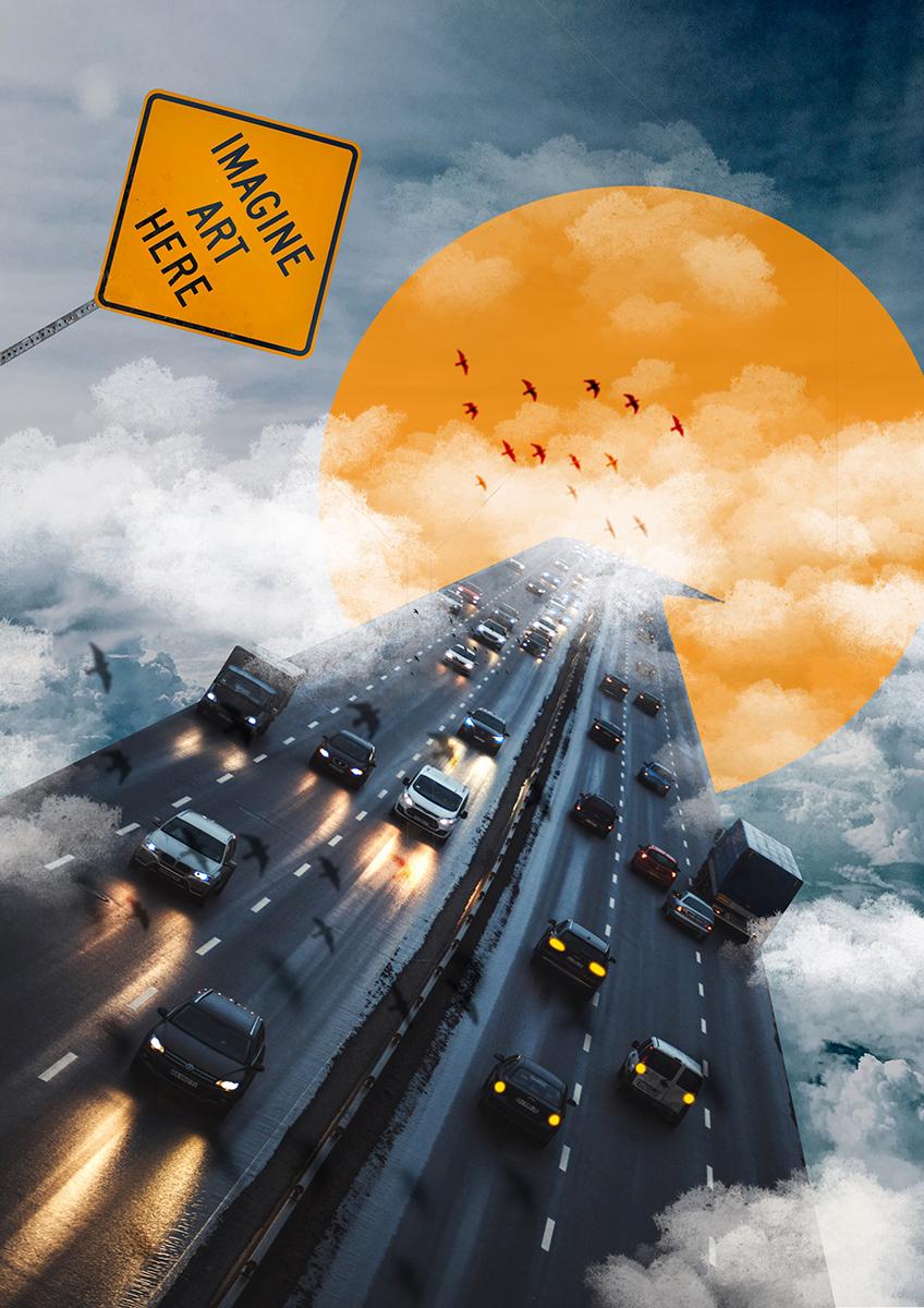 Surreal Collage with Bryan C'ngan - image 2 - student project
