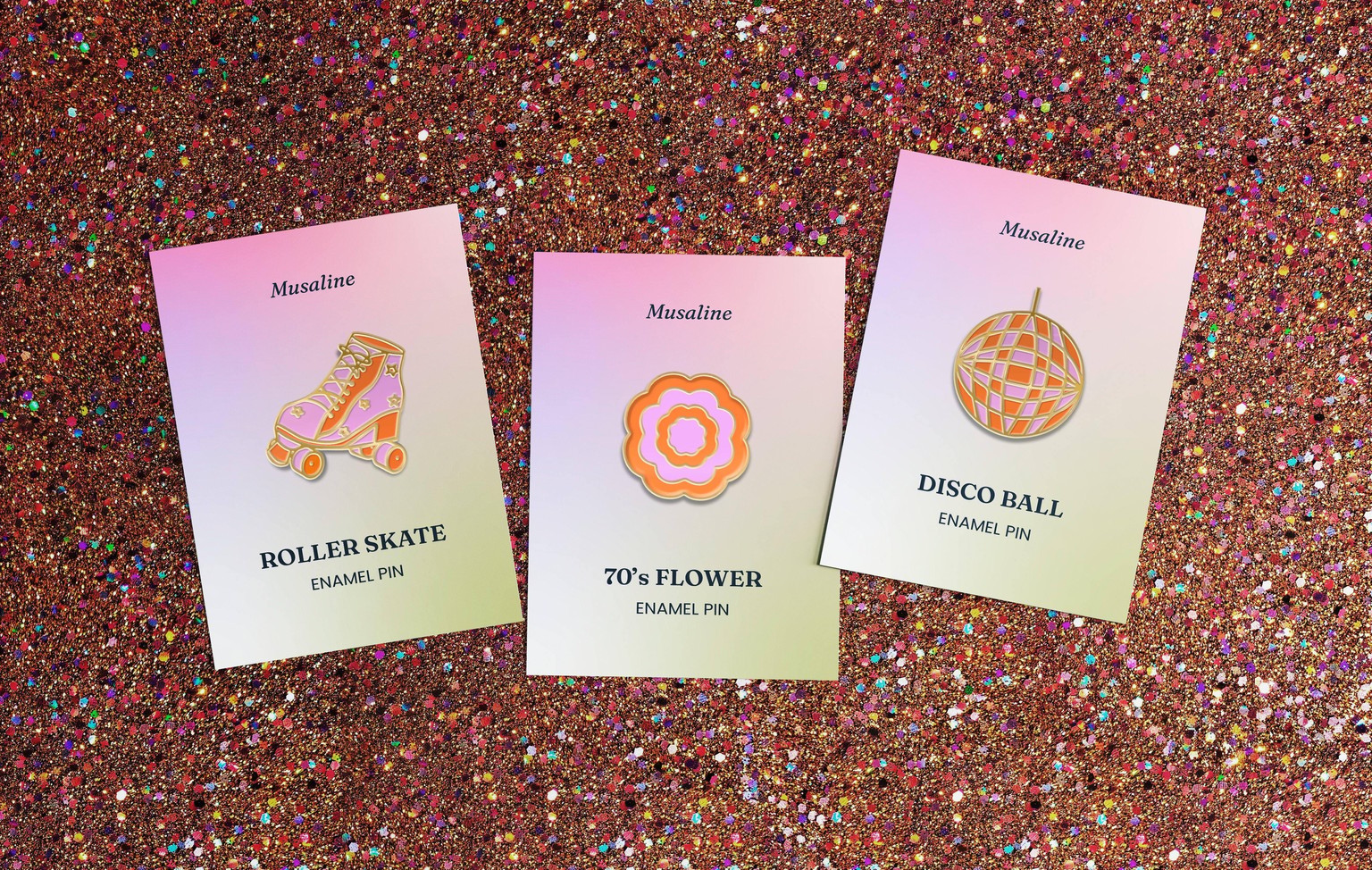 Disco Bloom Pin Collection - image 1 - student project