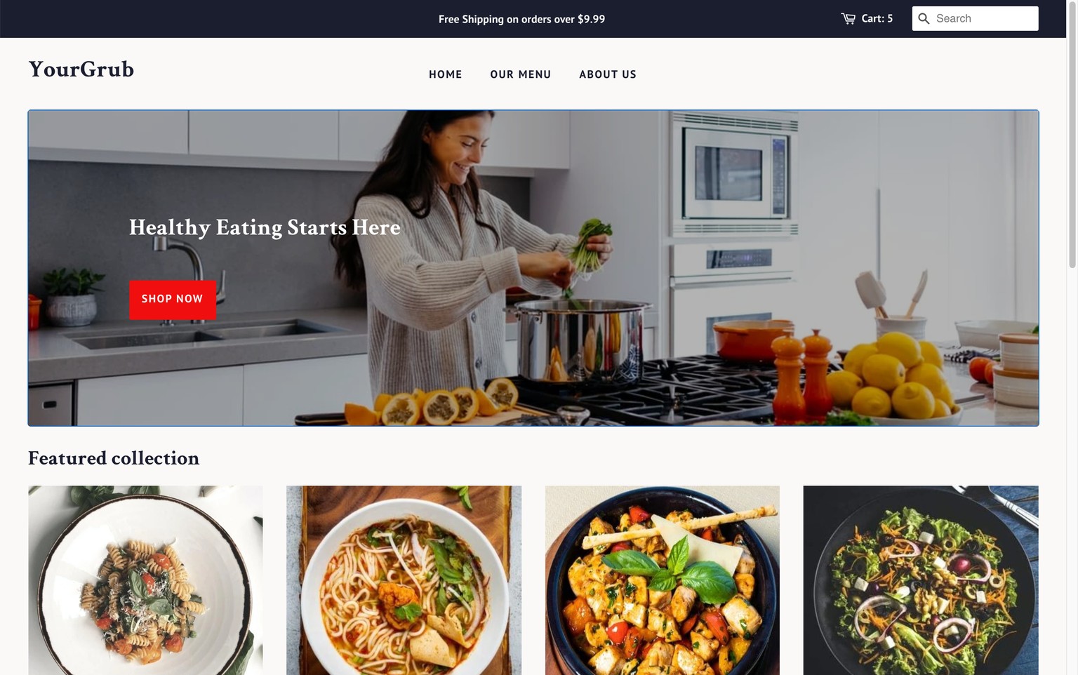 YourGrub - image 1 - student project