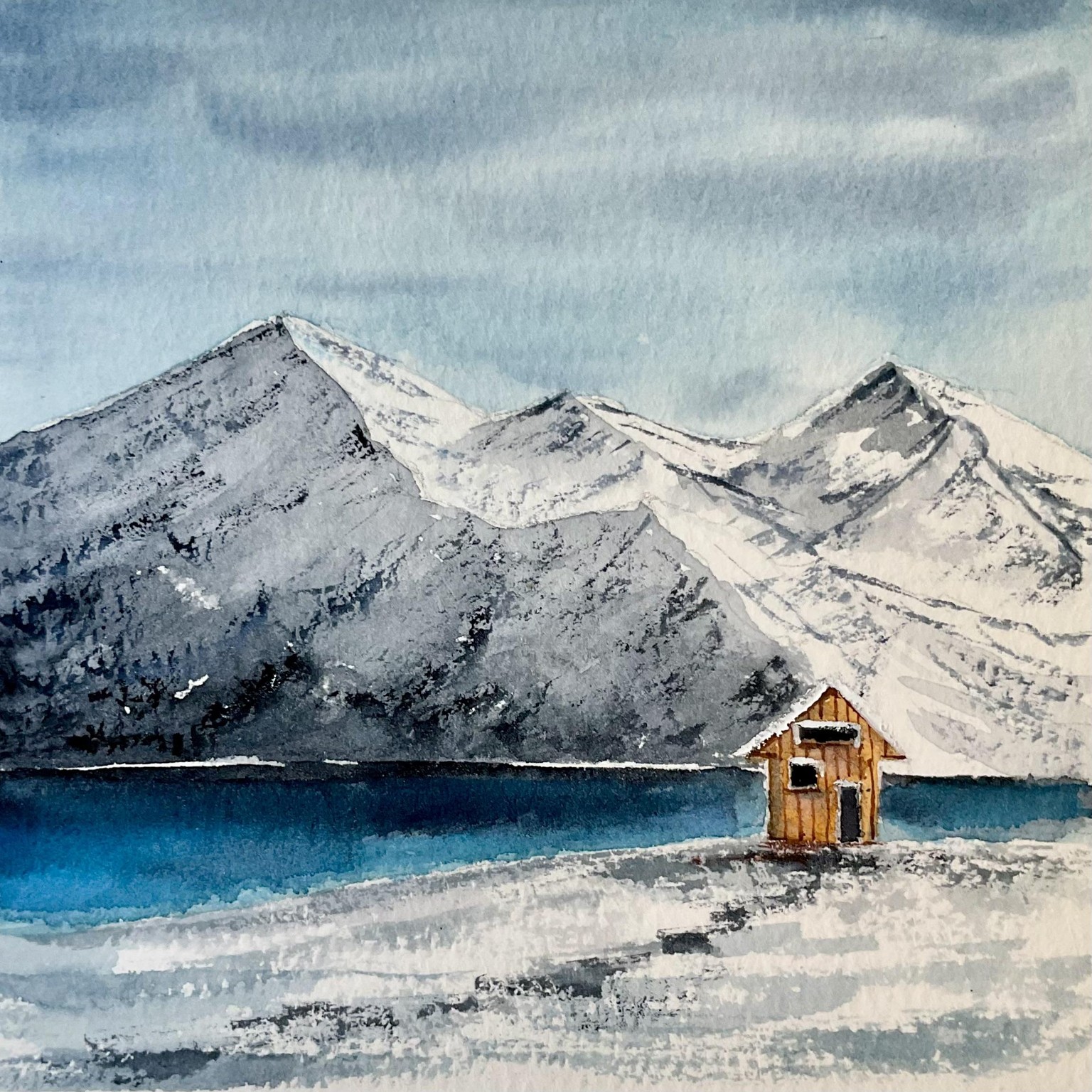 Snowy mountains - image 4 - student project
