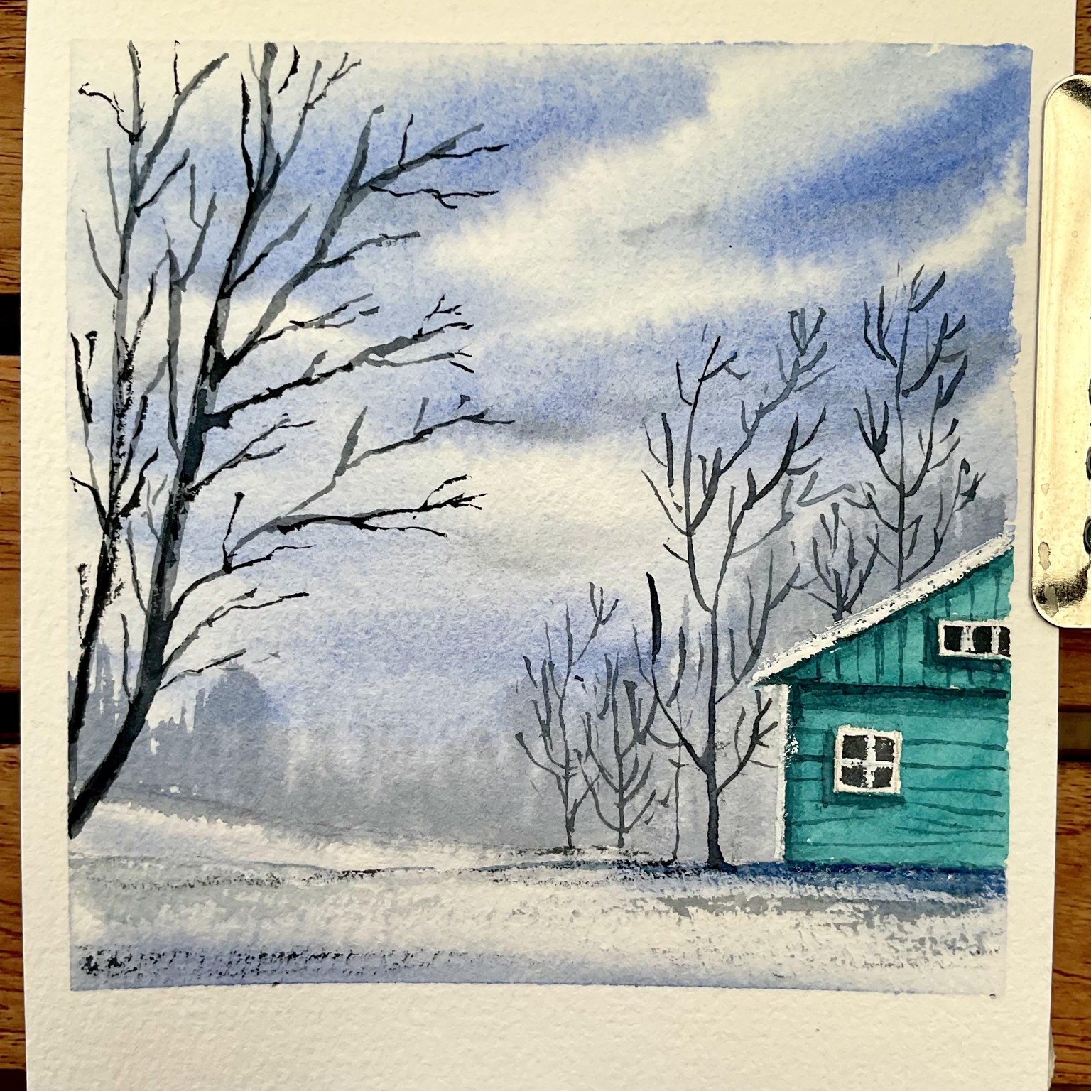 Snowy mountains - image 3 - student project