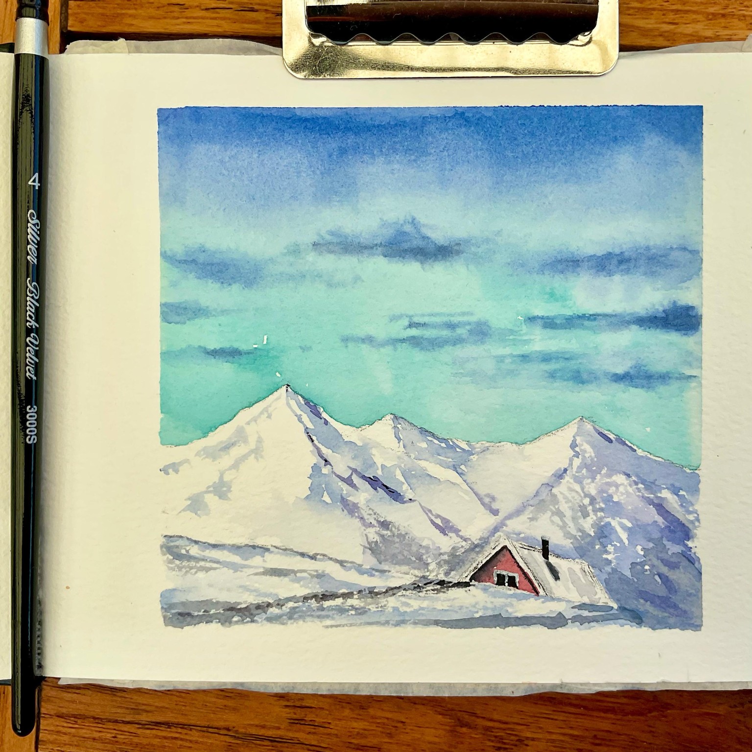 Snowy mountains - image 1 - student project