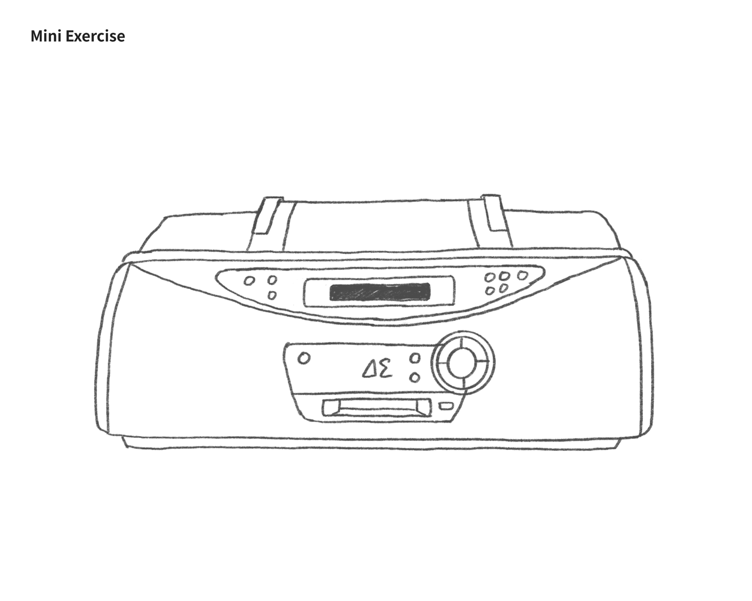 Stylizing 2000s Boombox! - image 1 - student project