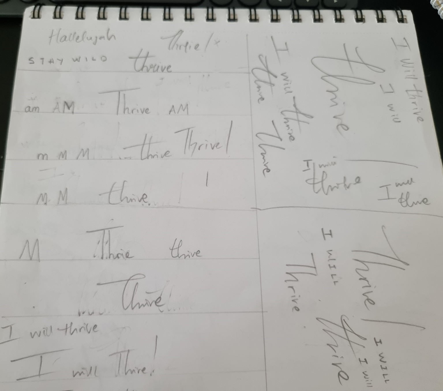 Hand lettering practice - Stay Calm - image 6 - student project