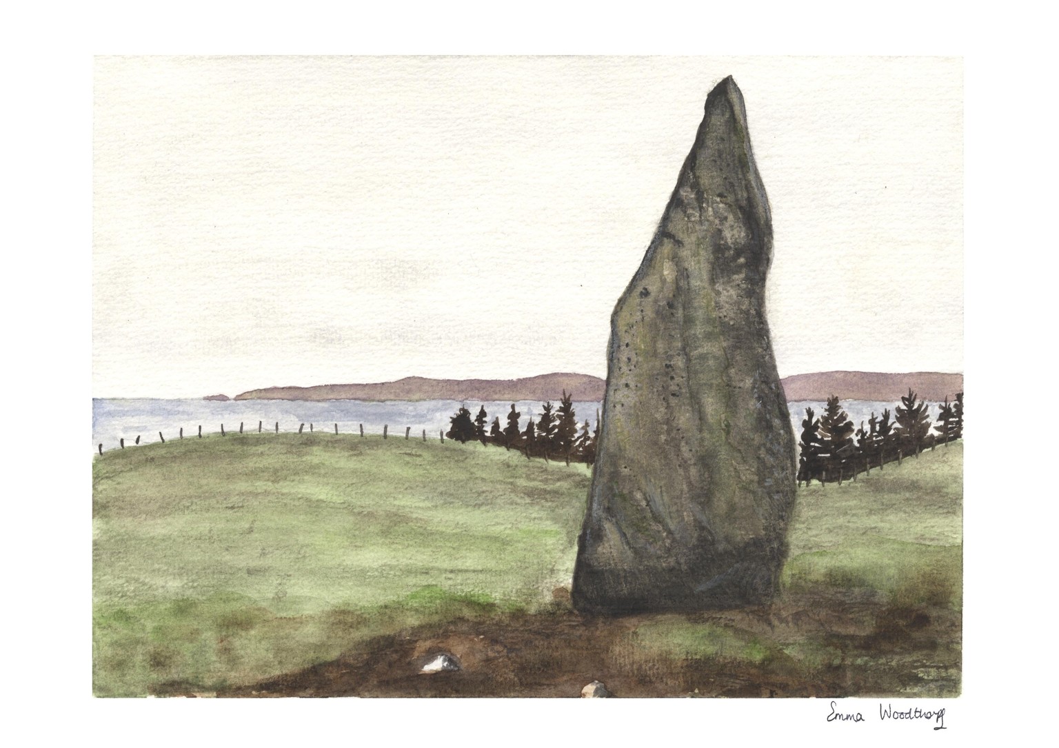 The Druid Stone, Arran - Compositional Techniques - image 1 - student project