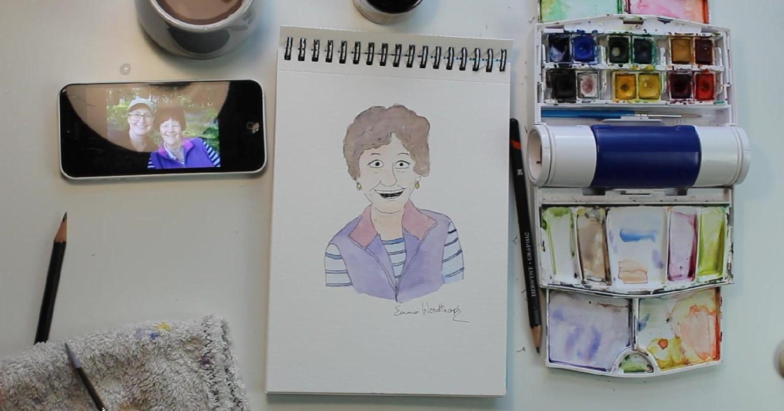 Cartoon Portrait for Learn to Draw Cartoon Portraits - image 1 - student project