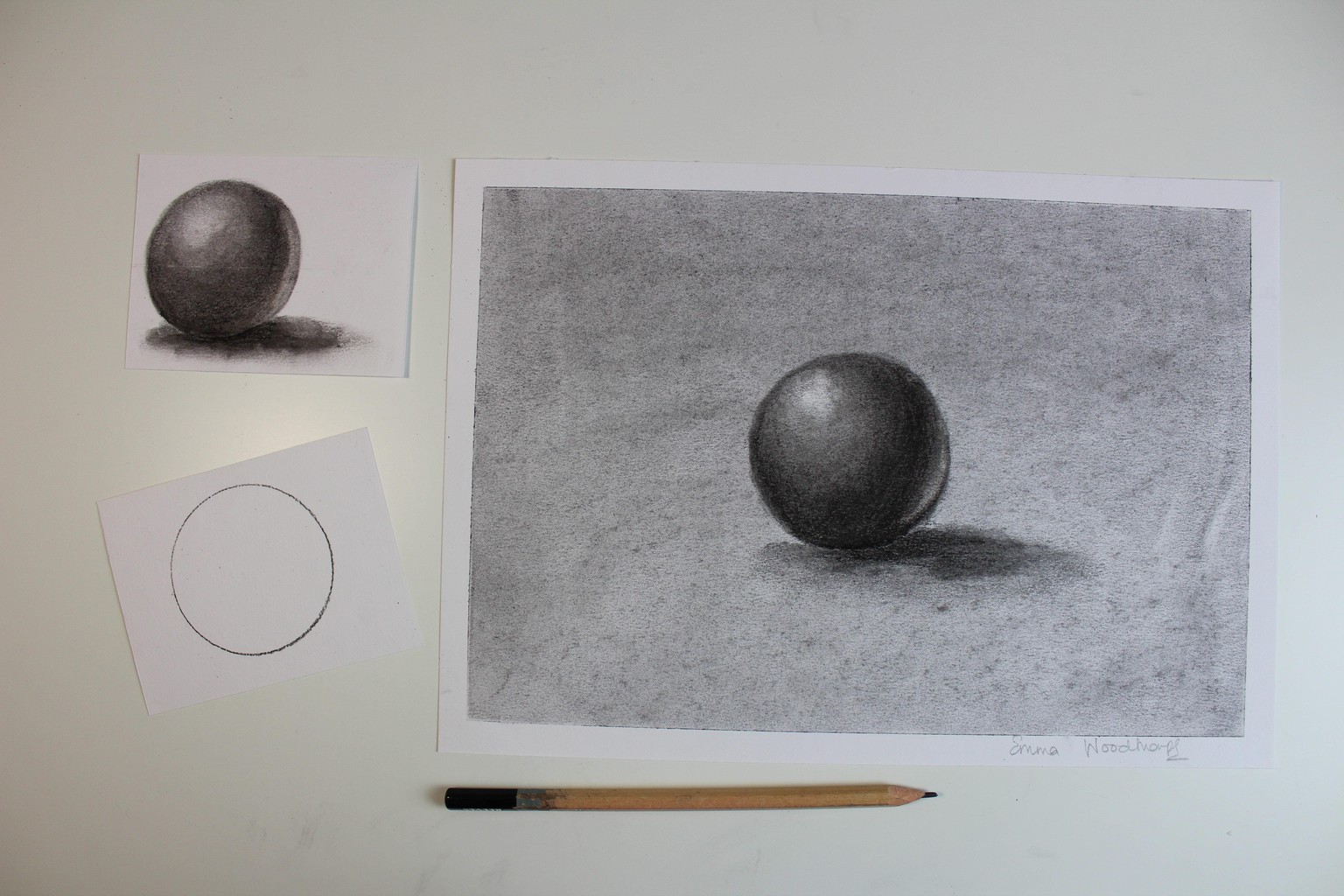 My Charcoal 3D Image - image 1 - student project