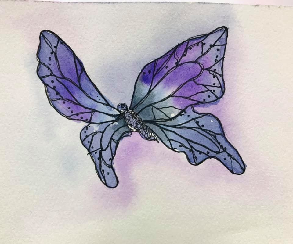 Abstract butterfly - image 2 - student project