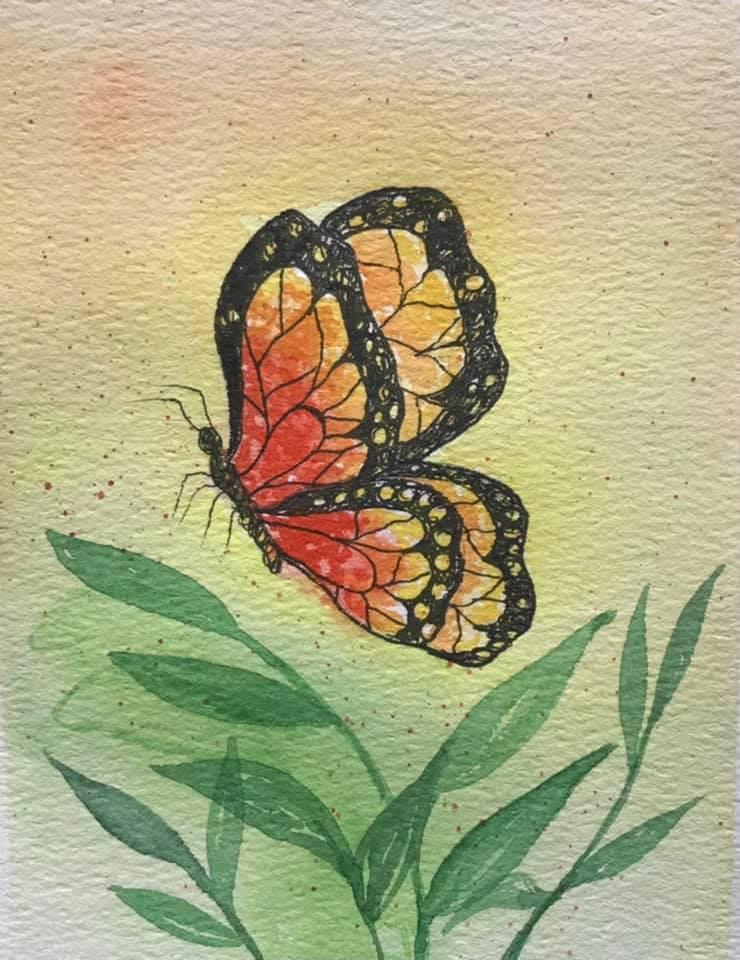 Abstract butterfly - image 1 - student project