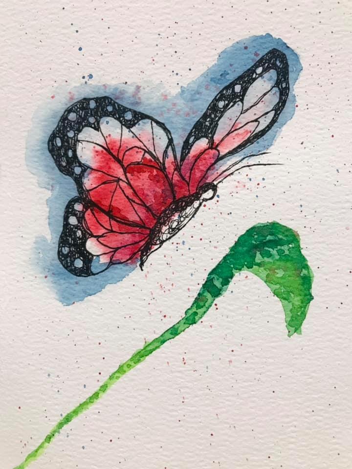 Abstract butterfly - image 4 - student project