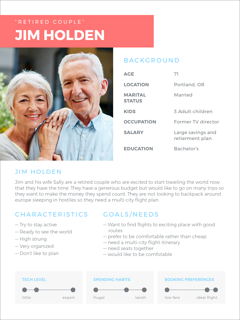 Travel App - UX Practice - image 1 - student project