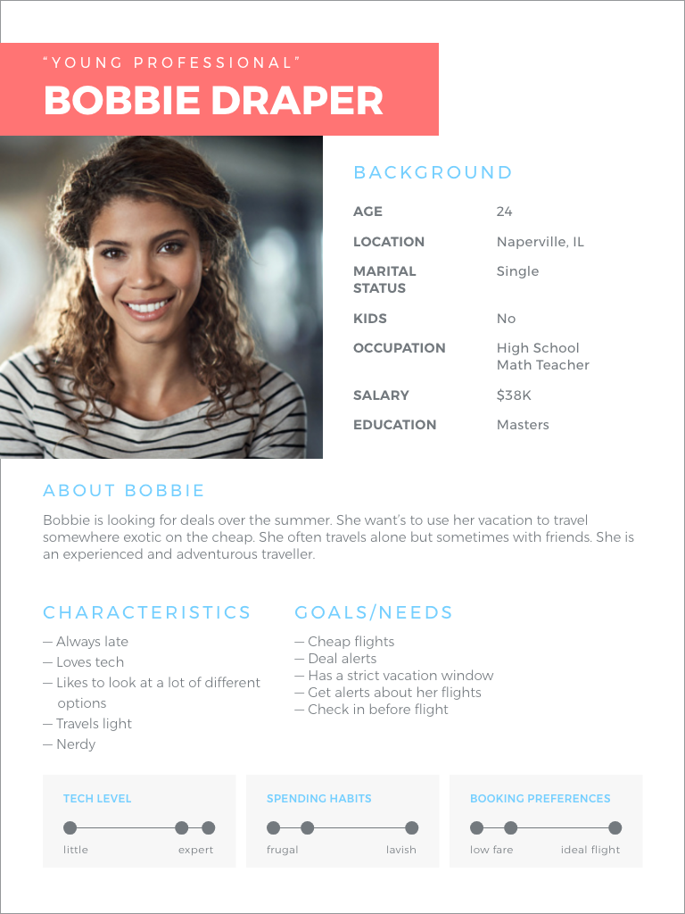 Travel App - UX Practice - image 3 - student project