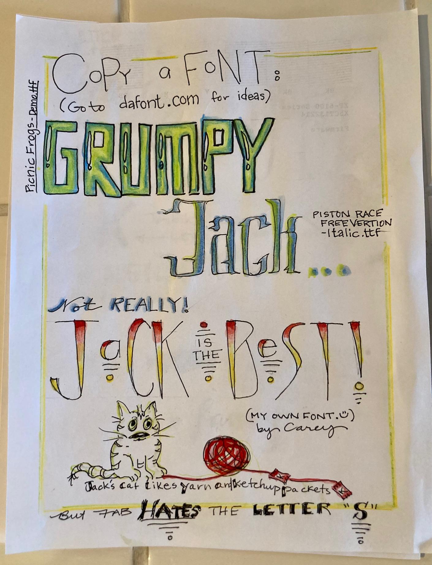 Everyone can draw letters - Hand lettering is just drawing - image 3 - student project